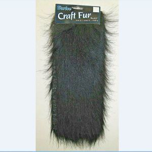 Darice Craft Fur 9" x 12" Black 10240-90